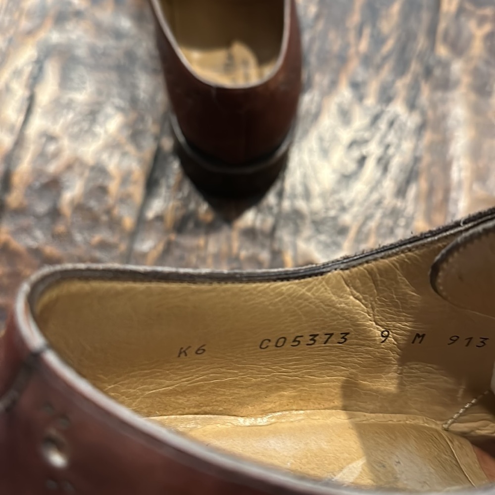 Cole Haan Brown Leather Derby Oxfords - Picture 8 of 8